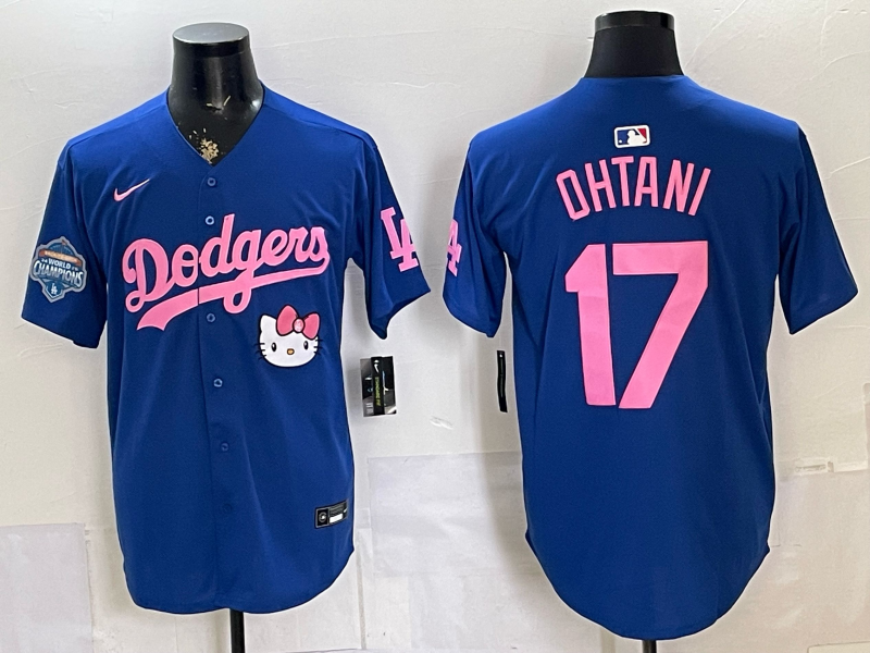 Men Los Angeles Dodgers #17 Ohtani blue Game 2026 Nike MLB Jersey 053004->los angeles dodgers->MLB Jersey
